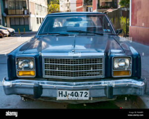 auto chileno matricula placa carretera