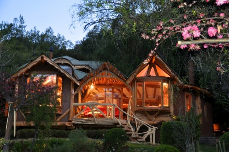 casa vacacional en bosque del cajon del maipo