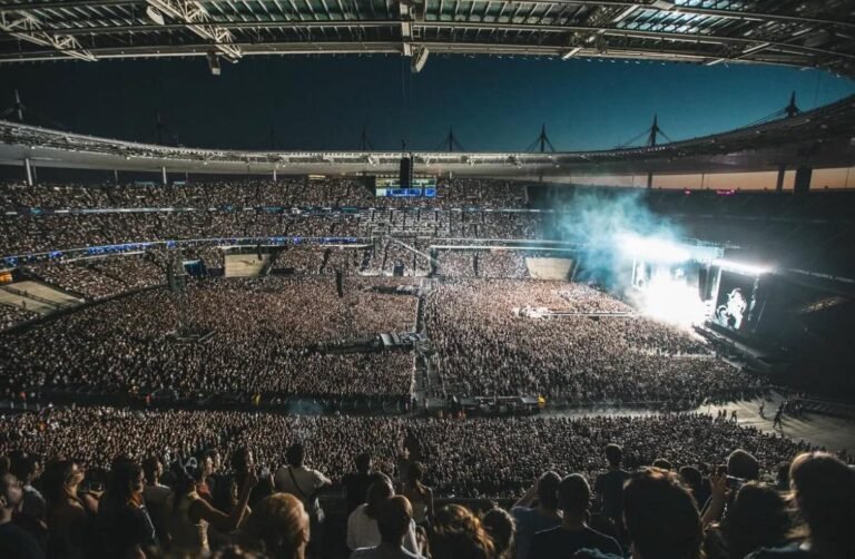 concierto de linkin park en chile estadio lleno