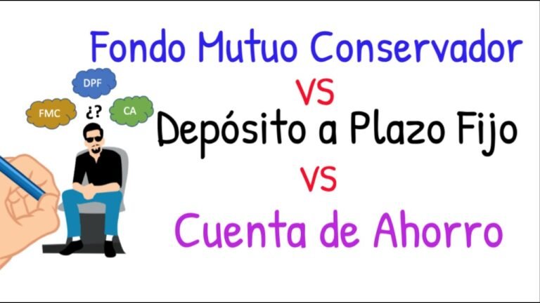 cual es la diferencia entre fondos mutuos y deposito a plazo