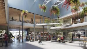 fachada moderna centro comercial la serena