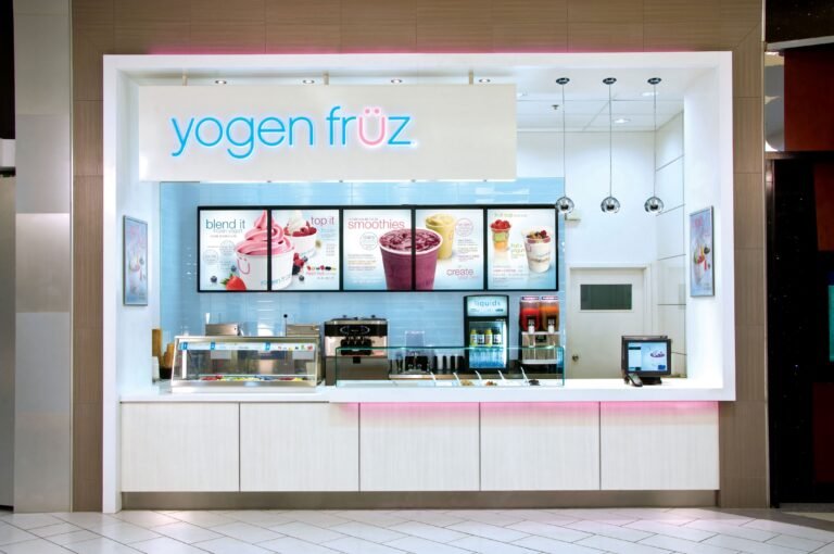 heladeria yogen fruz en centro comercial parque arauco