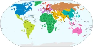 mapa de chile y peru con lineas telefonicas