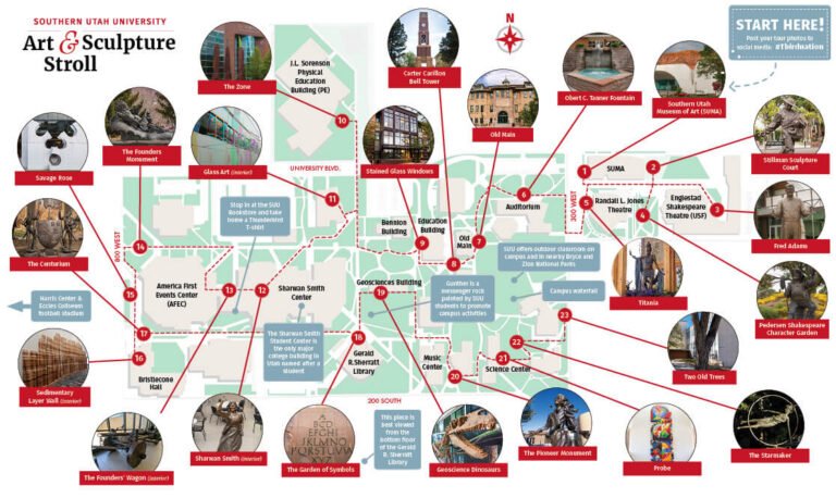 mapa de comunas con iconos de tribunales