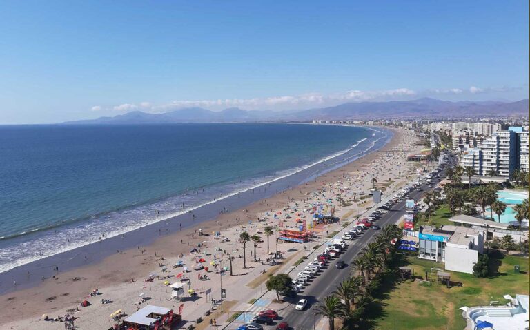 paisaje carretera la serena vina del mar