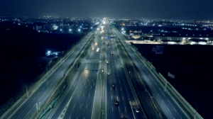 peaje autopista santiago lampa vehiculo carretera