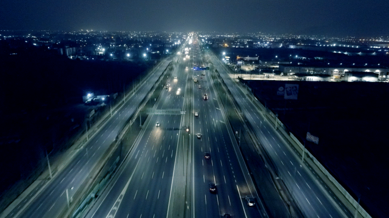 peaje autopista santiago lampa vehiculo carretera